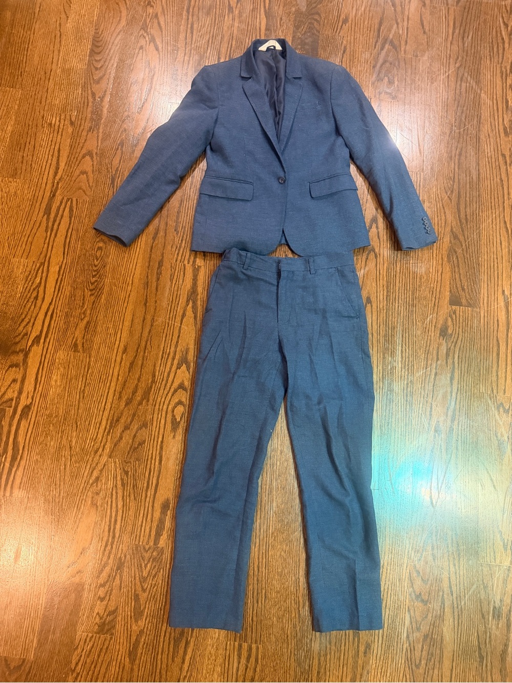 Classic Navy Boy’s Two-Piece Suit Blazer & Pants
